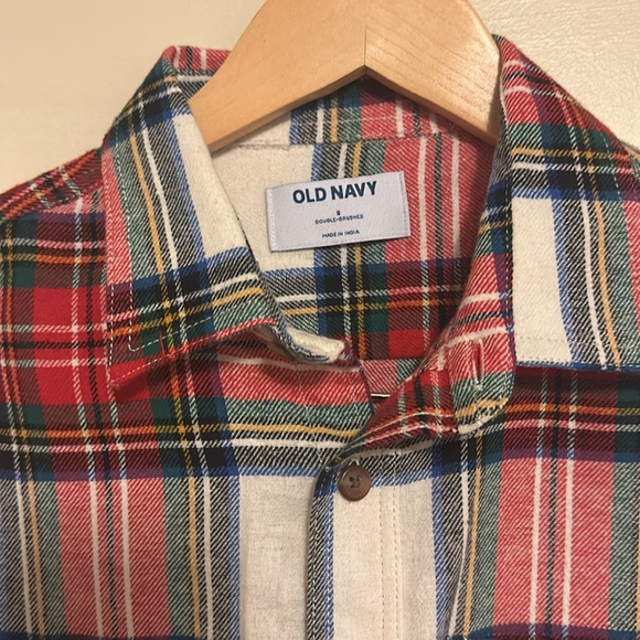 Men’s Flannel Long Sleeve Button Up Shirt Small - Picture 3 of 4